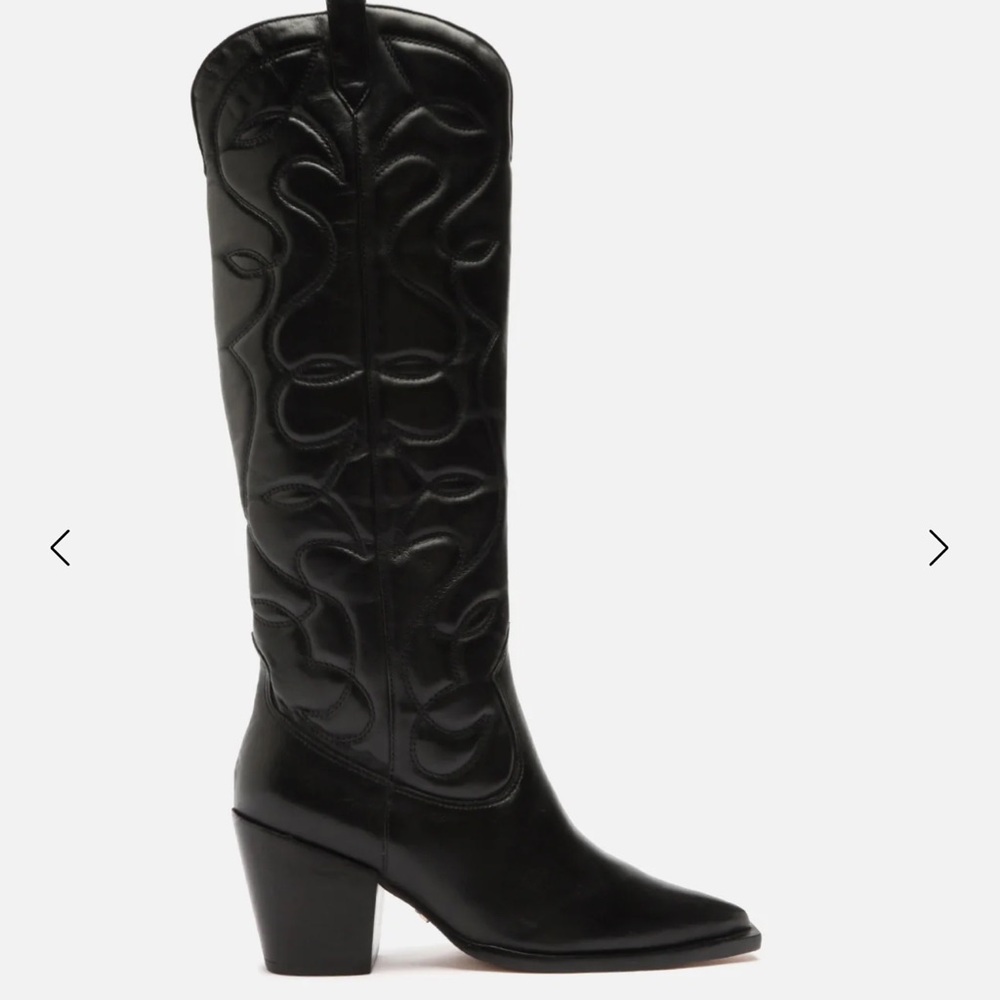 Elegant Black Heeled Boots